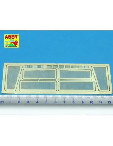 Upper mesh screens for Panzer IV, Ausf. J, 1/35 - Aber Models 35 A067