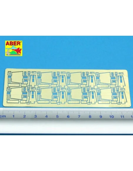 [NO_DESC] Ammo boxes for German MG 34 & M G42, 1/35 - Aber Models 3...