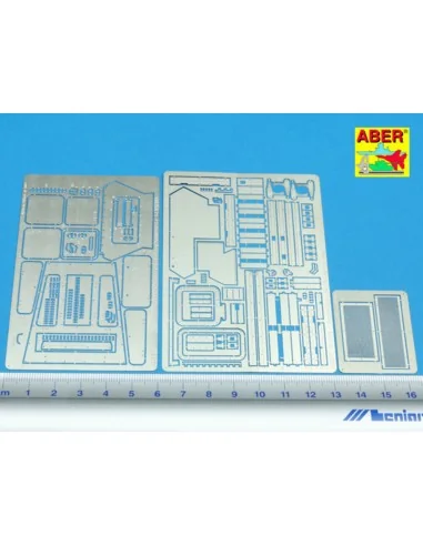 Engine upper deck for Sd.Kfz.234, 1/35 - Aber Models 35 A077