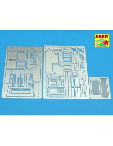 Engine upper deck for Sd.Kfz.234, 1/35 - Aber Models 35 A077