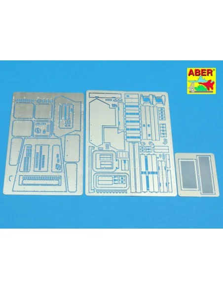 Engine upper deck for Sd.Kfz.234, 1/35 - Aber Models 35 A077