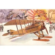 Spad VII c.1 with Russian skies - Roden 617