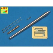 Barrels for Tank MAUS - Aber Models 72 L-51