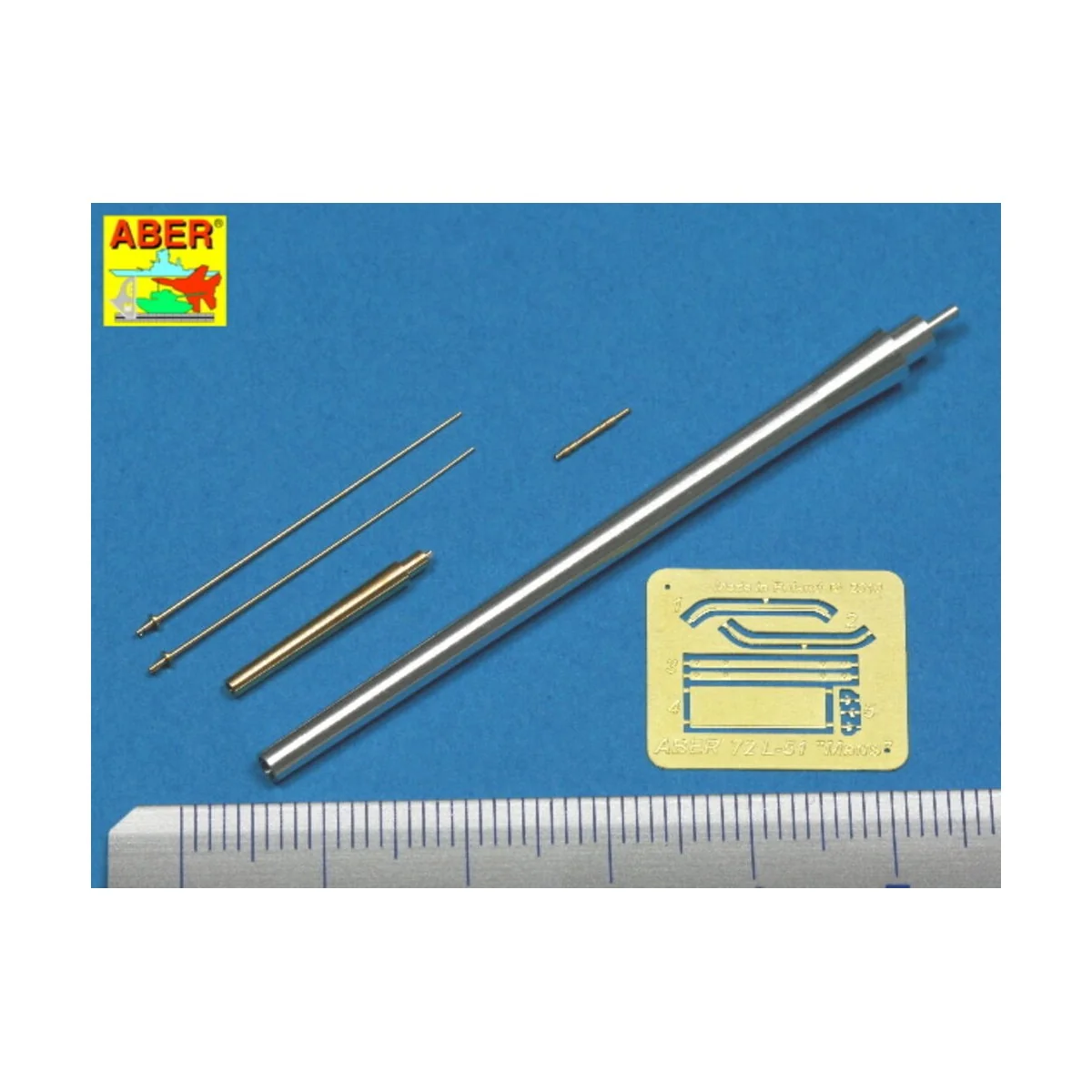 Barrels for Tank MAUS, 1/72 - Aber Models 72 L-51 Barrels for Tank MAUS, 1/72 - Aber Models 72 L-51