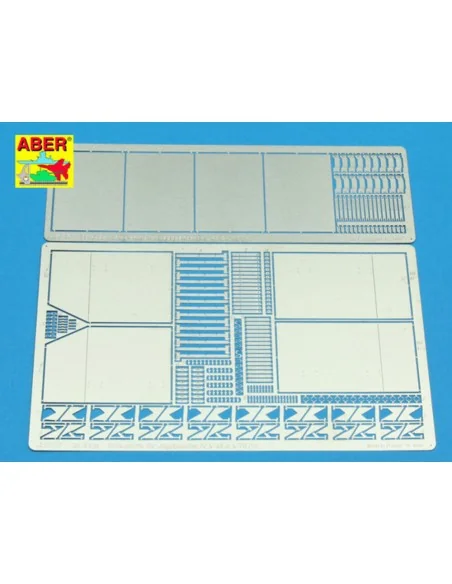 Side skirts for Jagdpanzer IV (V), 1/35 - Aber Models 35 A082