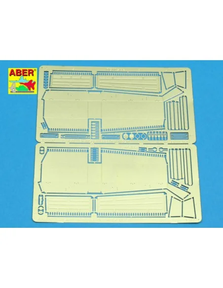 Stowage boxes for M8/20, 1/35 - Aber Models 35 A083