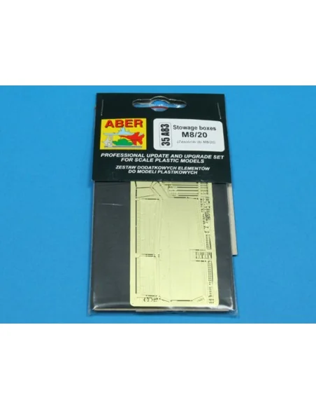 [NO_DESC] Stowage boxes for M8/20, 1/35 - Aber Models 35 A083