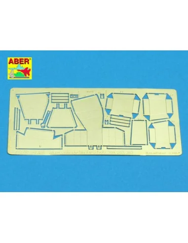 Right stowage bins for SdKfz 250, 252, 253, 1/35 - Aber Models 35 A085