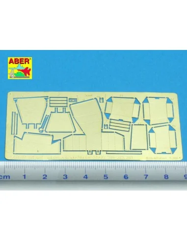 Right stowage bins for SdKfz 250, 252, 253, 1/35 - Aber Models 35 A085