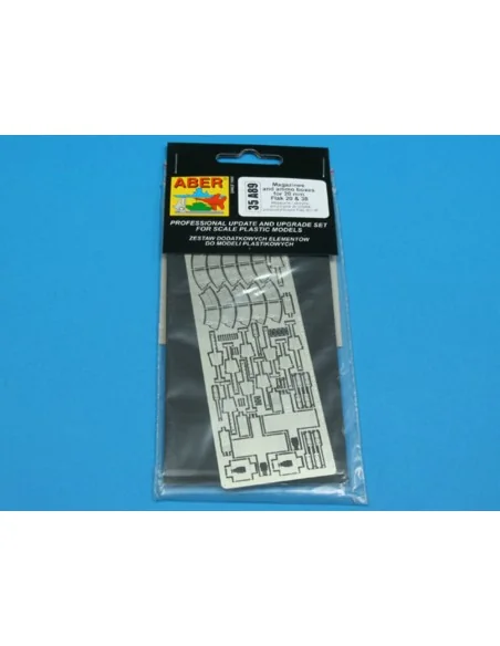 Magazines & ammo boxes for German Flak 30 & 38, 1/35 - Aber Models ...