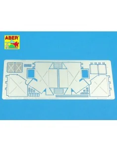 Rear boxes for Panther tanks & Jagdpanther, 1/35 - Aber Models 35 A091 2