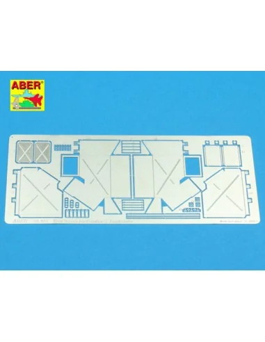Rear boxes for Panther tanks & Jagdpanther, 1/35 - Aber Models 35 A091