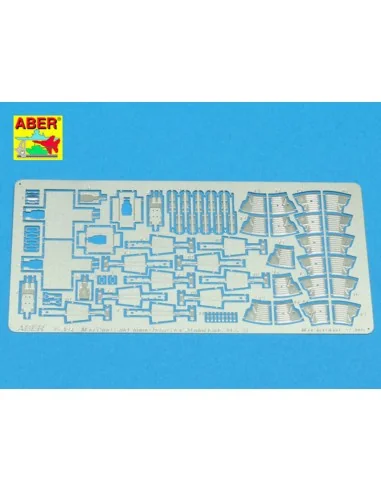 Magazines & ammo boxes for 20mm KwK 30 & 38, 1/35 - Aber Models 35 ...
