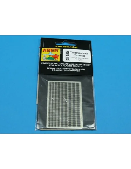 Tie down cleats (2 choice), 1/35 - Aber Models 35 A095
