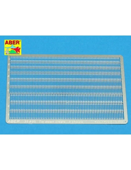 Tie down cleats (2 choice), 1/35 - Aber Models 35 A095