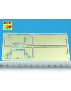 Rear small fuel tanks for T-34/76, 1/35 - Aber Models 35 A096