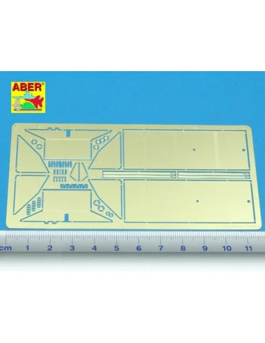 Rear small fuel tanks for T-34/76, 1/35 - Aber Models 35 A096