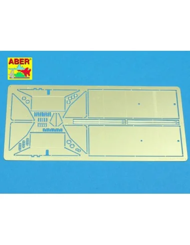 Rear small fuel tanks for T-34/76, 1/35 - Aber Models 35 A096
