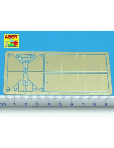 Rear large fuel tanks for T-34/76, 1/35 - Aber Models 35 A097