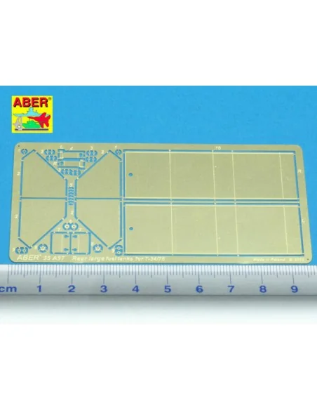 [NO_DESC] Rear large fuel tanks for T-34/76, 1/35 - Aber Models 35 ...