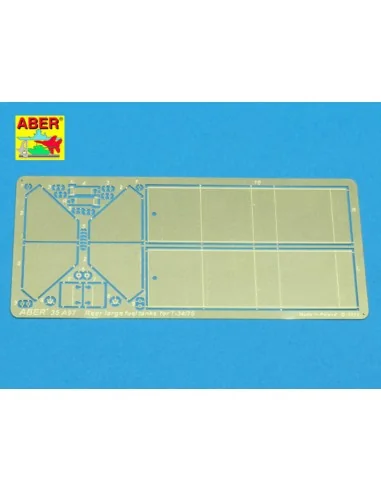 Rear large fuel tanks for T-34/76, 1/35 - Aber Models 35 A097