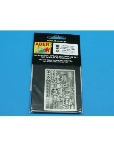 German tool holders-late used from 1943, 1/35 - Aber Models 35 A099