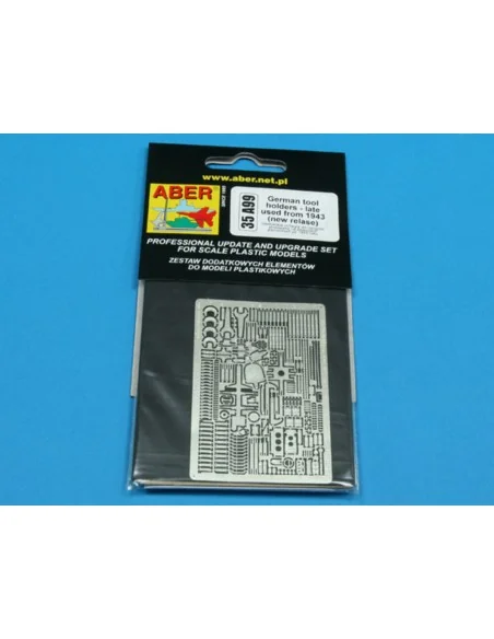 German tool holders-late used from 1943, 1/35 - Aber Models 35 A099