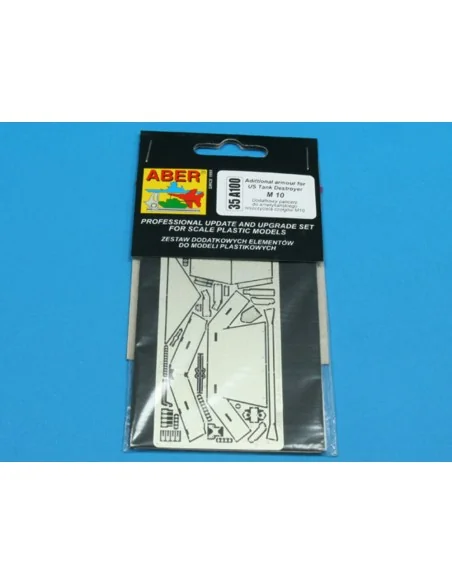 [NO_DESC] Additional armour for M10, 1/35 - Aber Models 35 A100