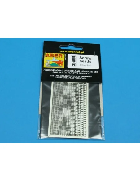 Screw heads, 1/35 - Aber Models 35 A101