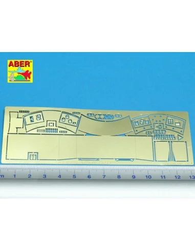Turret stowage bin for Tiger I, 1/35 - Aber Models 35 A102