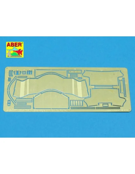 Turret stowage bins for Pz.Kpfw. III, 1/35 - Aber Models 35 A104