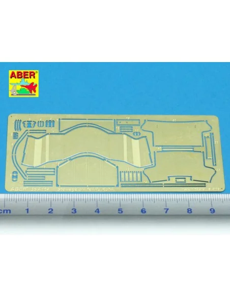Turret stowage bins for Pz.Kpfw. III, 1/35 - Aber Models 35 A104