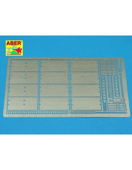 Side skirts for Panther Ausf. A & Ausf.D, 1/35 - Aber Models 35 A107
