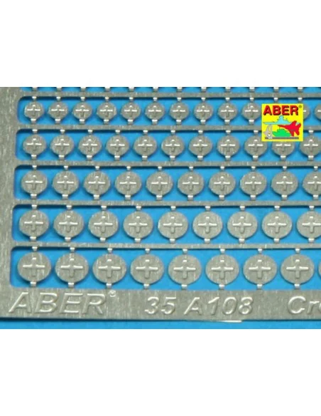 Cross type screaw heads, 1/35 - Aber Models 35 A108