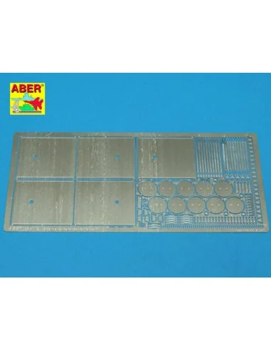 Side fuel tanks for Soviet Tanks KV type, 1/35 - Aber Models 35 A112
