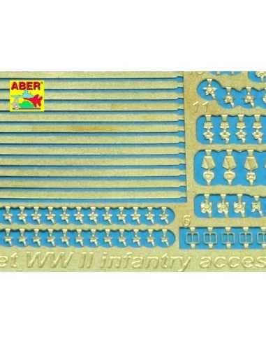 Soviet WW II infantry accessories, 1/35 - Aber Models 35 A113