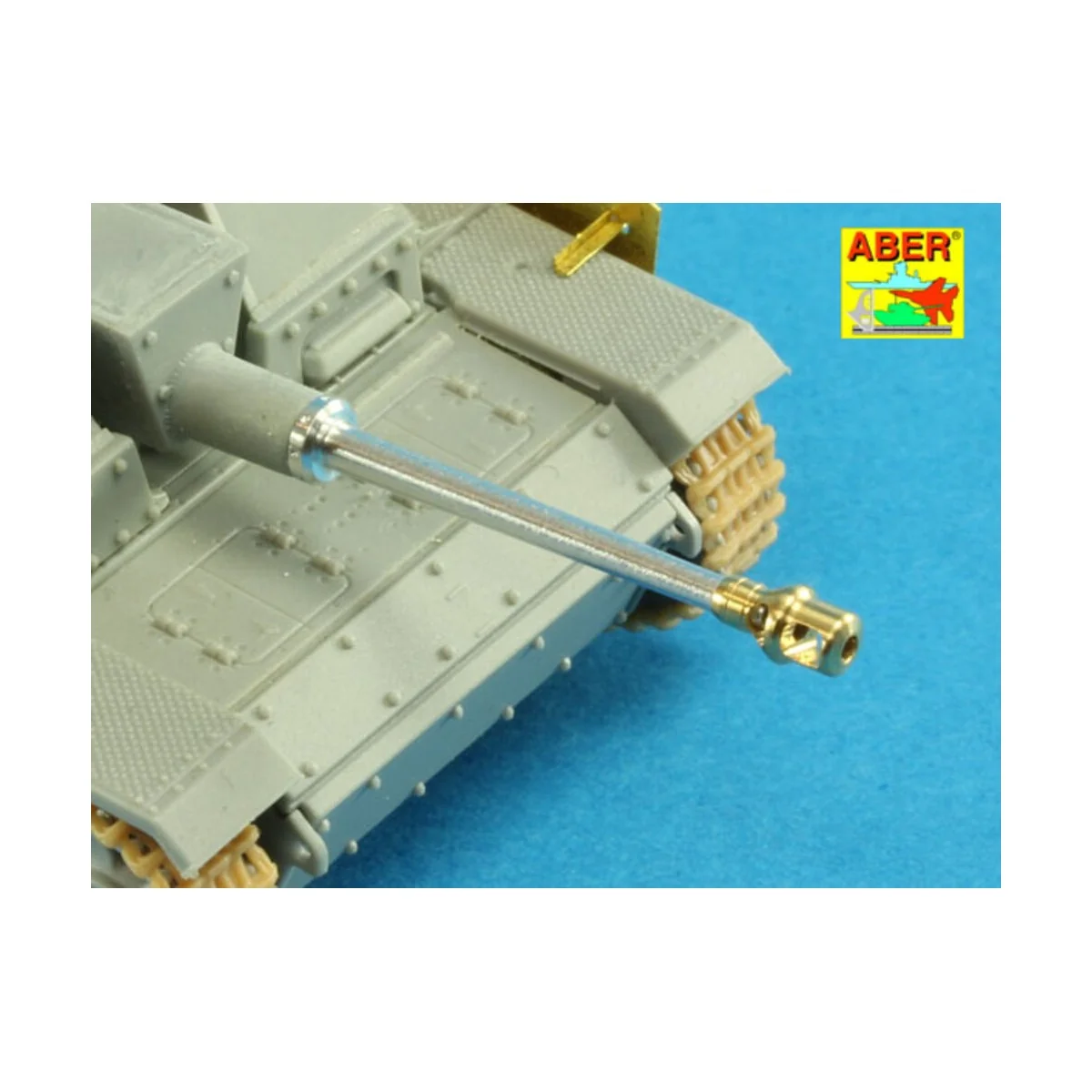 Barrel for StuG.III, Ausf.G early, 1/72 - Aber Models 72 L-53