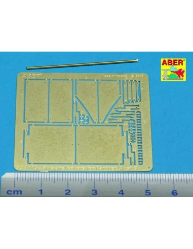Aditional shrapnel covers for Panther.G, 1/35 - Aber Models 35 A115