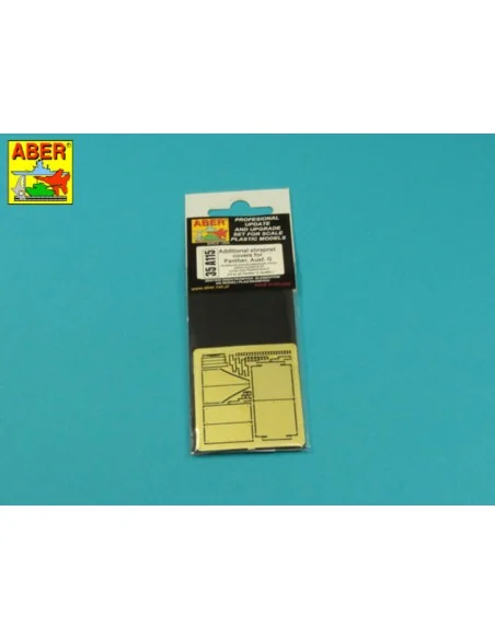 Aditional shrapnel covers for Panther.G, 1/35 - Aber Models 35 A115