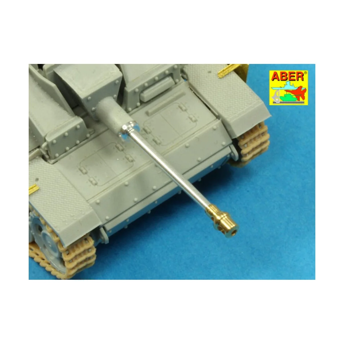 Barrel for StuG.III, Ausf.G early, 1/72 - Aber Models 72 L-53
