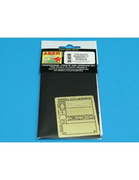 [NO_DESC] Tool box for Brummbar, Ferdinand, 1/35 - Aber Models 35 A118