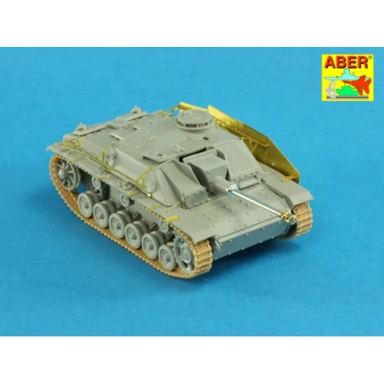 Barrel for StuG.III, Ausf.G early, 1/72 - Aber Models 72 L-53