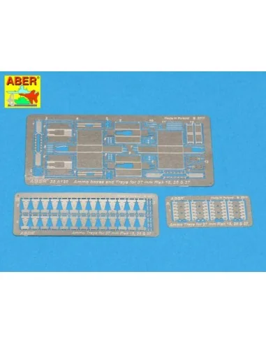 Ammo boxes Flak 18 36 & 37, 1/35 - Aber Models 35 A120