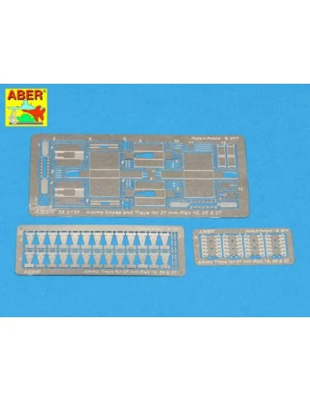 Ammo boxes Flak 18 36 & 37, 1/35 - Aber Models 35 A120