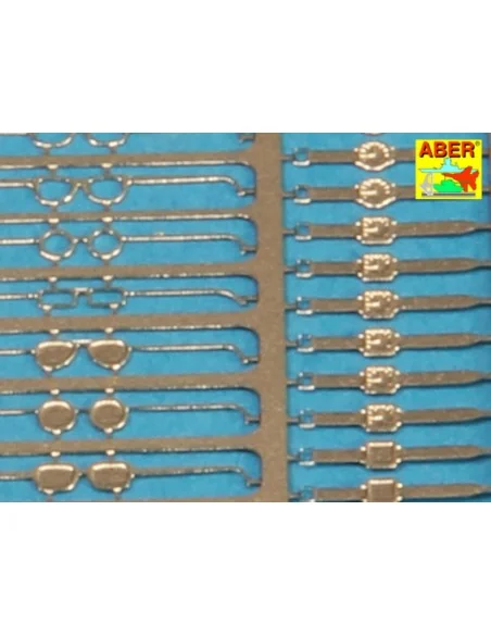 Glasses and watches, 1/35 - Aber Models 35 A124