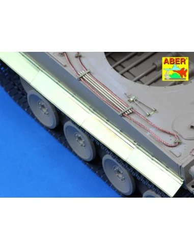 Fenders and exhaust covers for Tiger I (for early model in Africa),...