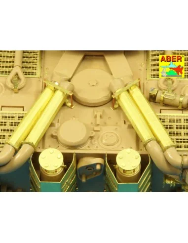 Feifel air cleaners tubes for early Tiger I, Ausf.E, 1/35 - Aber Mo...