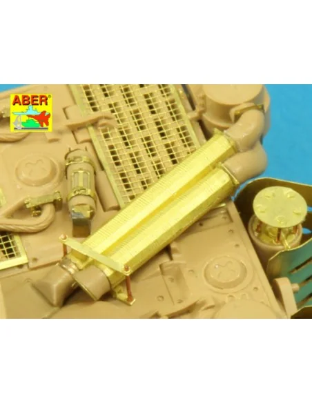 Feifel air cleaners tubes for early Tiger I, Ausf.E, 1/35 - Aber Mo...