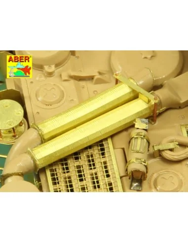 Feifel air cleaners tubes for early Tiger I, Ausf.E, 1/35 - Aber Mo...
