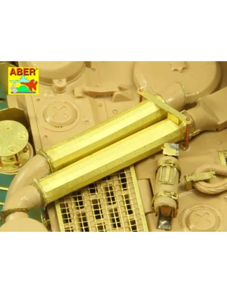 Feifel air cleaners tubes for early Tiger I, Ausf.E, 1/35 - Aber Mo...